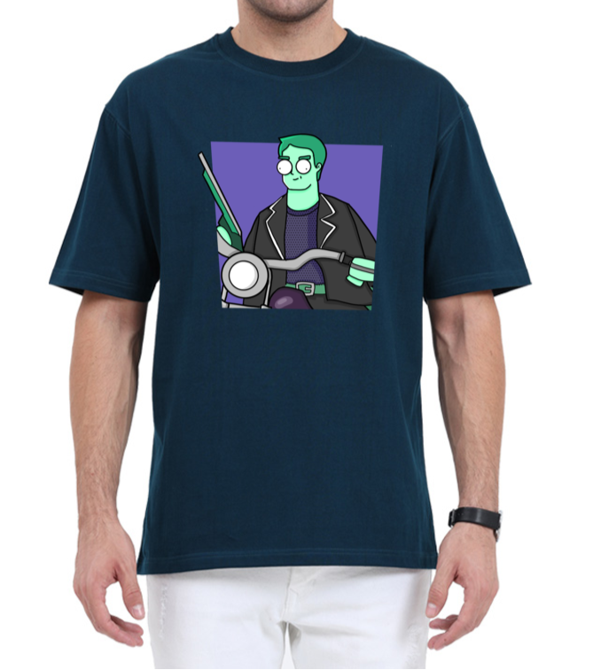 Biker Oversized T-Shirt