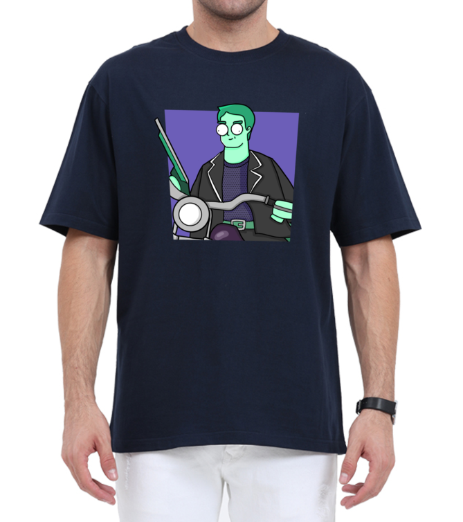 Biker Oversized T-Shirt