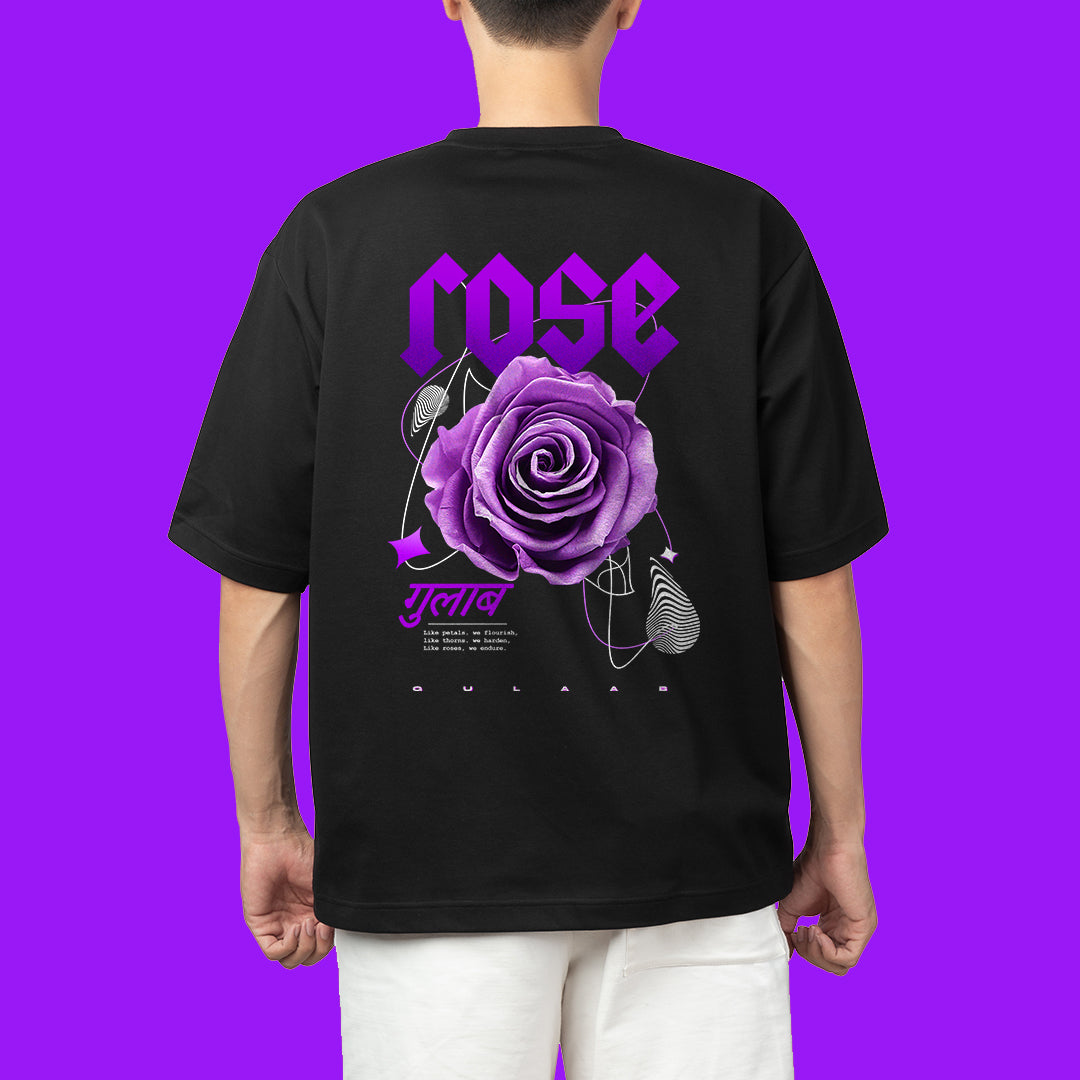 Rose Oversized T-Shirt